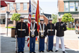 Franklin Marine Veteran Travis Bowser with Assabet Valley RTHS Honor Guard - Memorial Day Parade 202