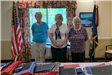 Members of the MA Quilts of Valor Foundation Giving Quilts, Certificates of Appreciation to Vets