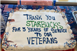 Thank You Starbucks for Sponsoring our Coffee Socials for 3 Years! - April 2022