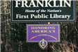 Franklin Purple Heart sign