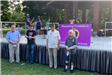 Franklin celebrated Purple Heart Day on the Town Common with local Purple Heart recipients