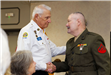 Commander Dick Hynes and USMC Veteran Pat Doyle