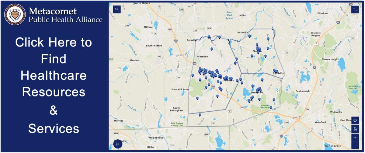 Click for healthcare resources and services