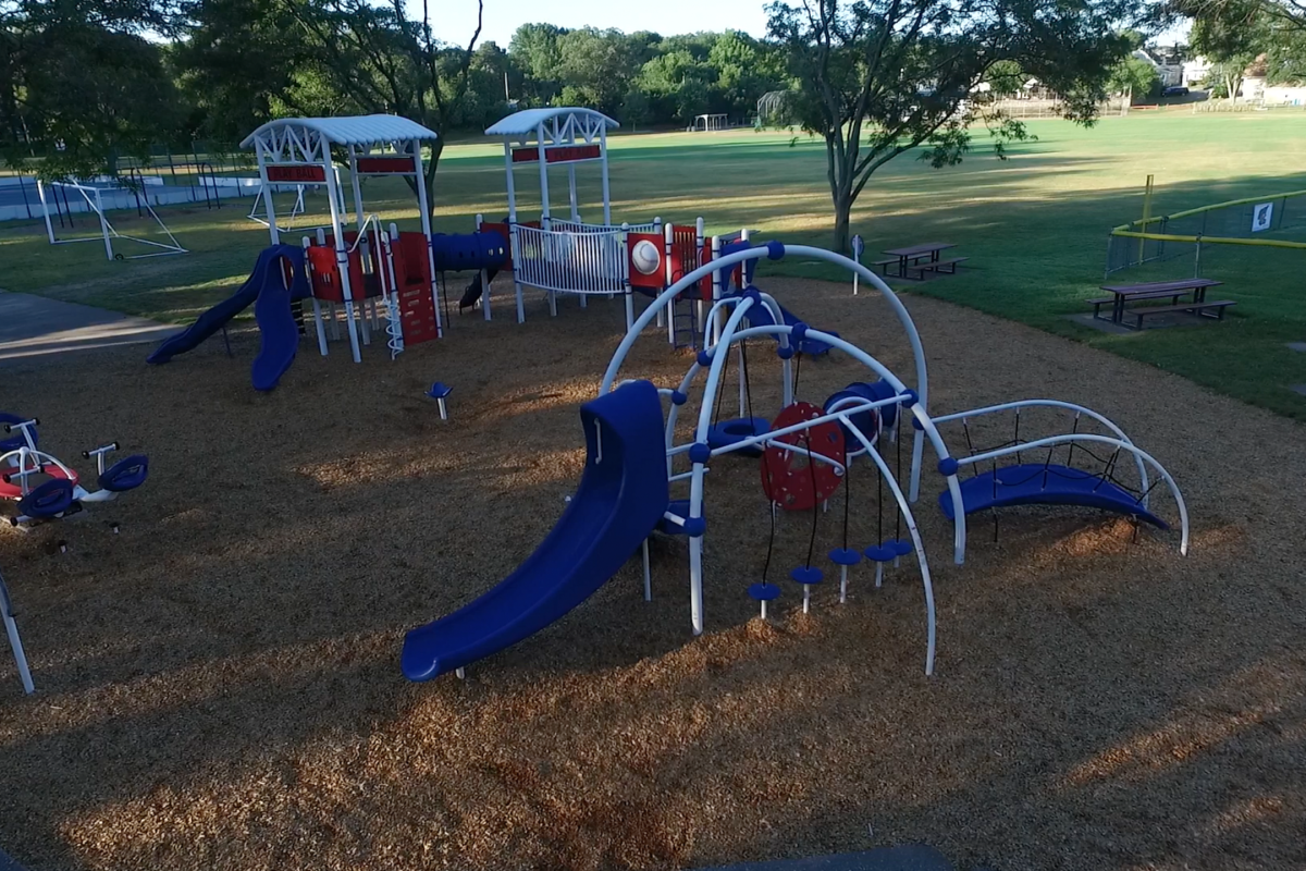 Fletcher Field Tot Lot located on Peck Street