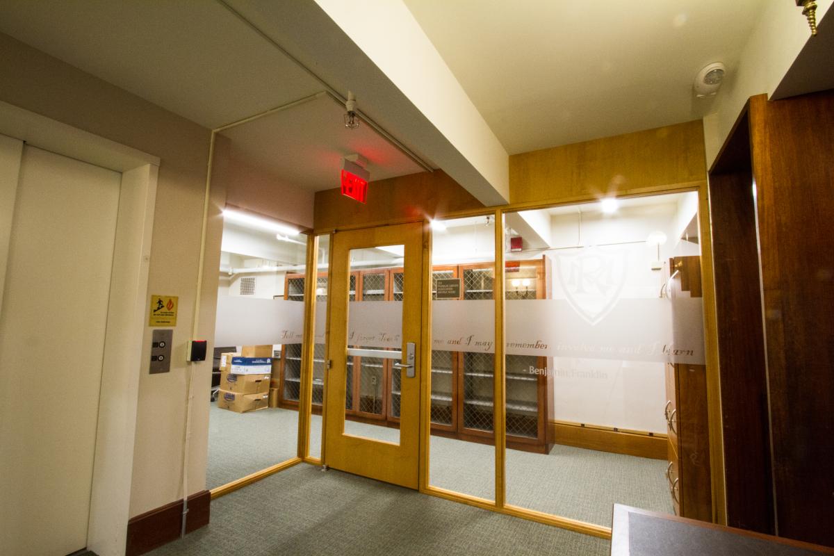Library Elevator Area