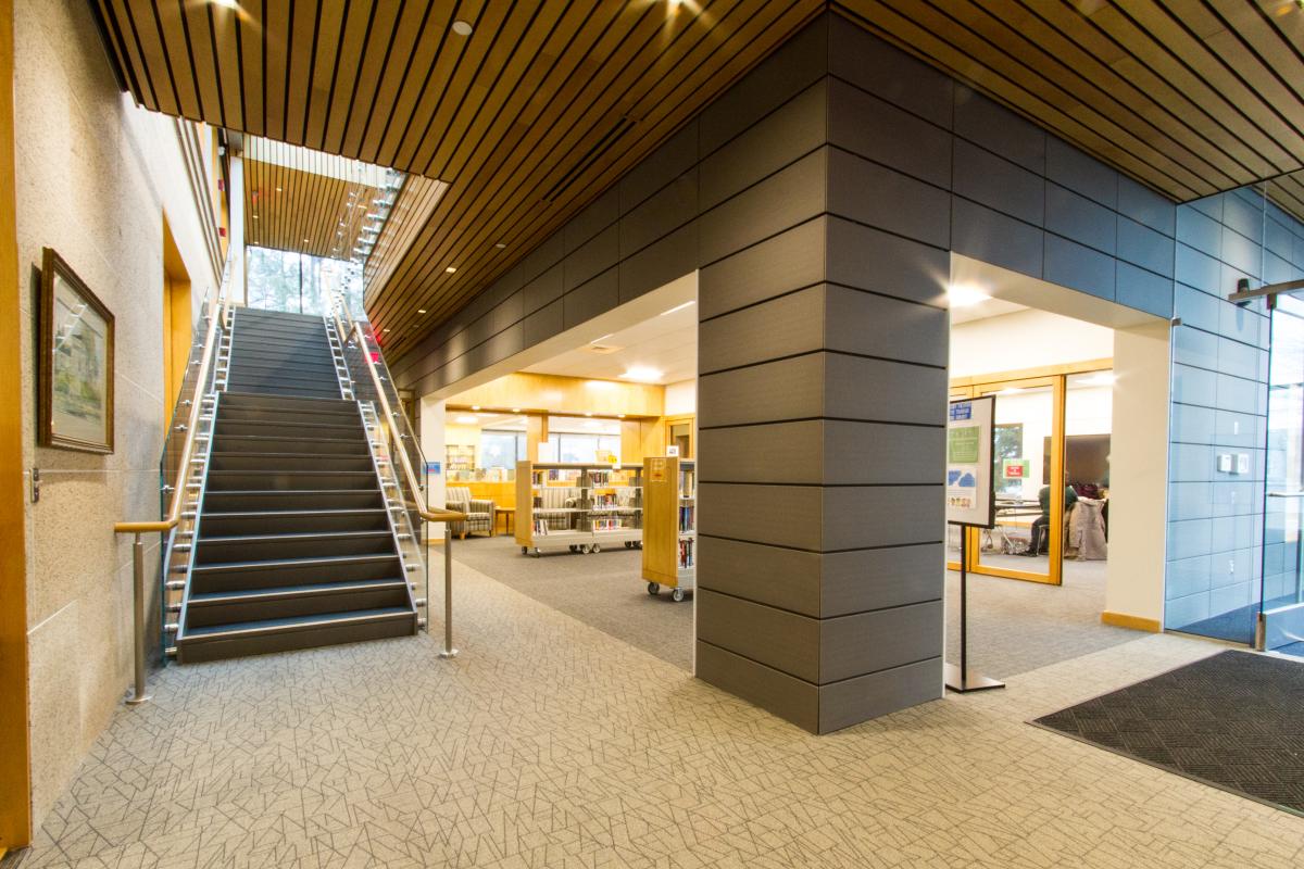 Library Interior Stairs 2