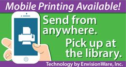 Mobile Printing Available - Technology by EnvisionWare, Inc.