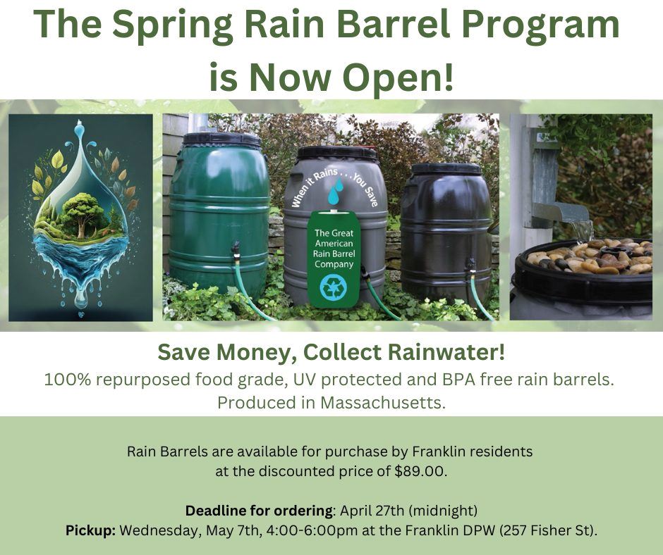 Spring 2025 Rain Barrel