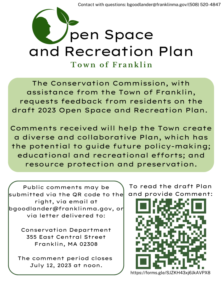 The DRAFT 2023 Open Space and Recreation Plan - Open for Public Comment through July 12, 2023
