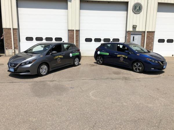 picture of two electric vehicles