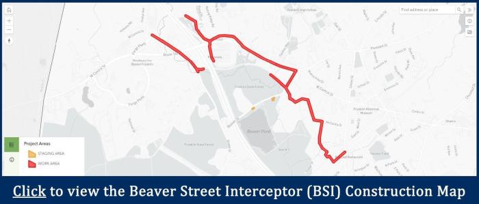 Beaver Street Interceptor Map