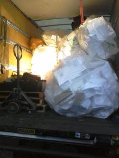Styrofoam Recycling at the Recycling Center