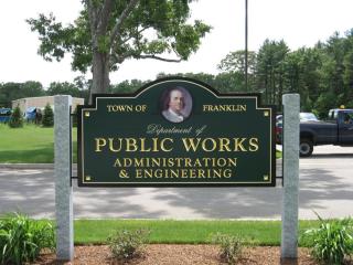 Public Works sign