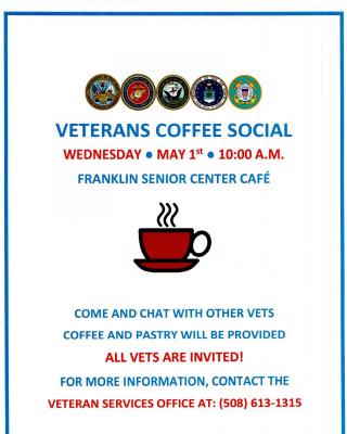 Second Veterans Coffee Social Scheduled