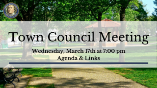 Town Council Meeting Agenda 