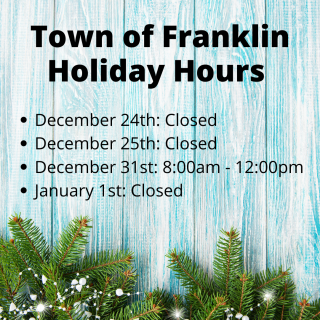 Holiday hours 