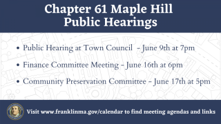 Maple Hill Public Hearings 