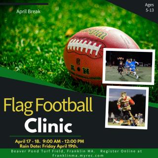 Flag Football Clinic Flyer