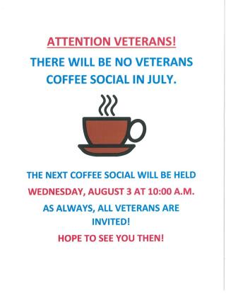 All vets are welcome