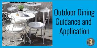 Outdoor Dining Guidance and Application 