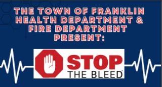 Stop the bleed flyer logo