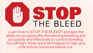 Stop the Bleed logo and description