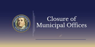 The Franklin Municipal Building will be CLOSED on Monday, February 20th, 2023
