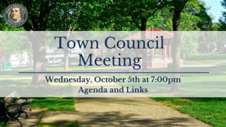 Town Council Meeting - October 5th, 2022 