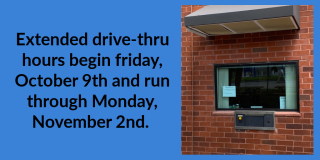 Extended Drive-Thru Hours 
