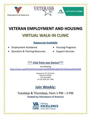 All Veterans Are Welcome!