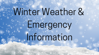 Winter Weather Information 