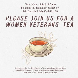 Women Veterans Tea 