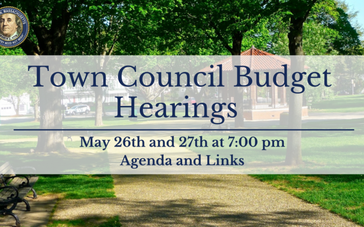 Town Council Budget Hearings 