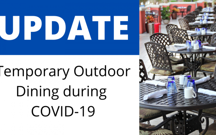 Temporary Outdoor Dining Update