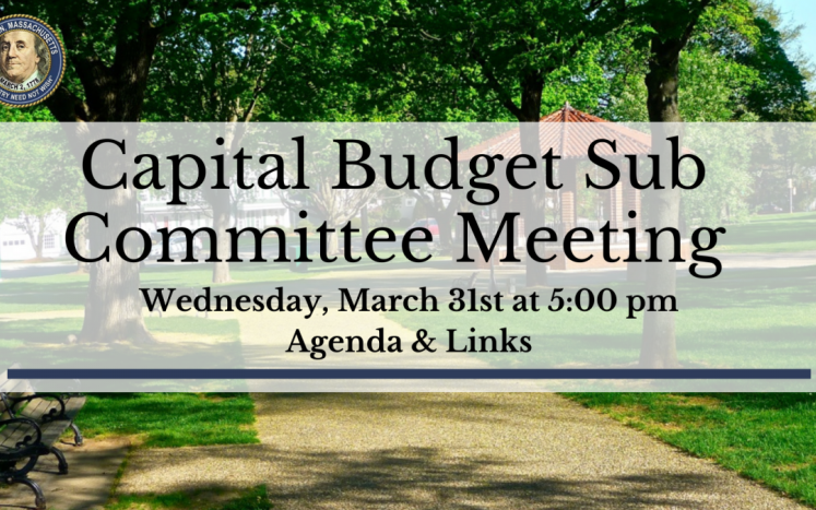 Capital Budget Sub Committee Meeting