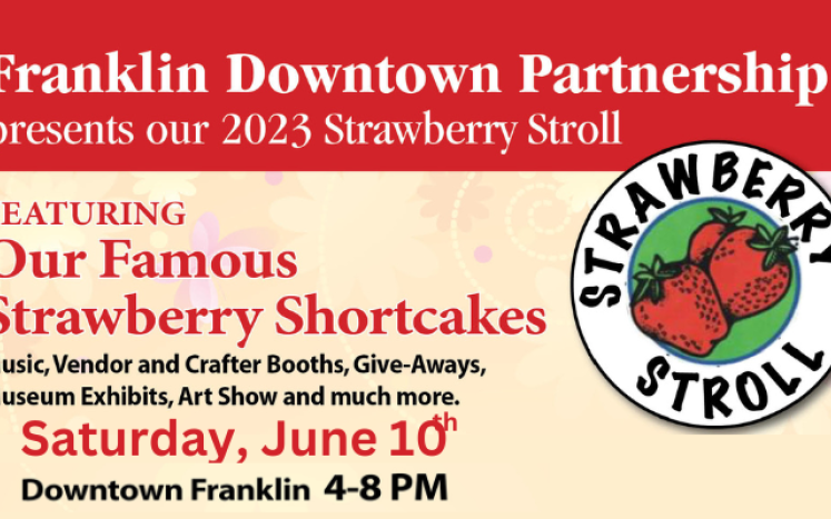 Strawberry Stroll - Rescheduled for Rain Date June 10, 2023