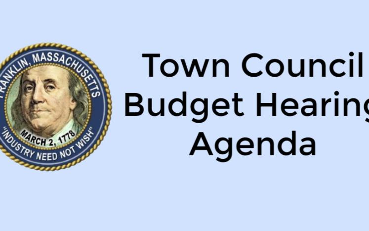 Budget Hearing agenda 6-17 