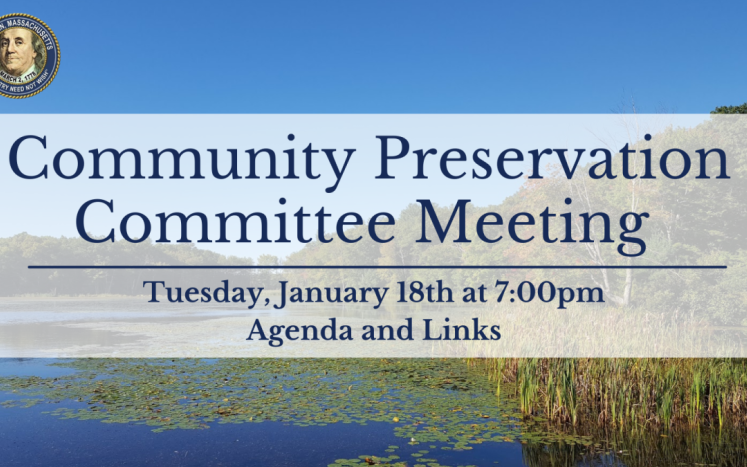 CPC Public Hearing January 18th, 2022 at 7:00pm