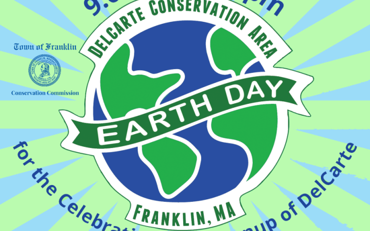Come join the Franklin Conservation Commission at 459 Pleasant Street to Celebrate the DelCarte Conservation Area on May 21