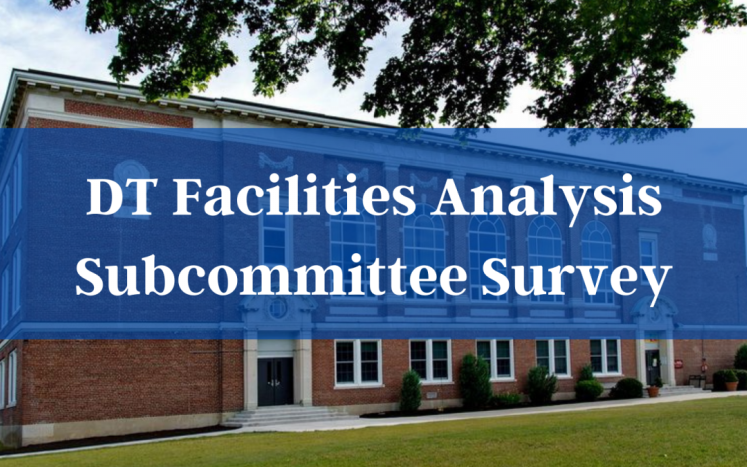 DT Facilities Analysis Survey 