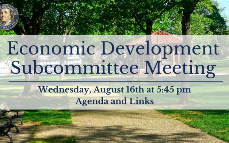 Economic Development Subcommittee -  August 16th, 2023