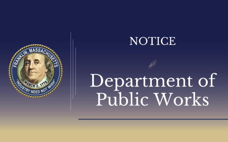 Notice from DPW