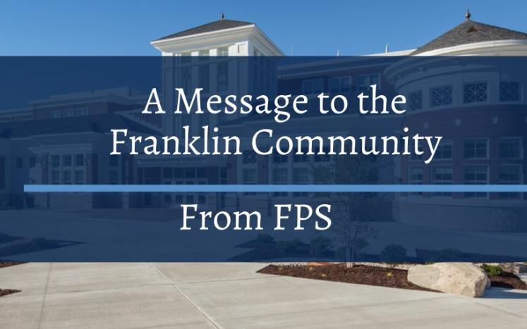 A Message from FPS 