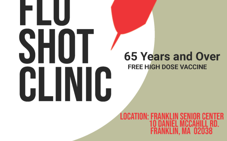 Flu Clinic for Seniors (65+) October 12th, 2022