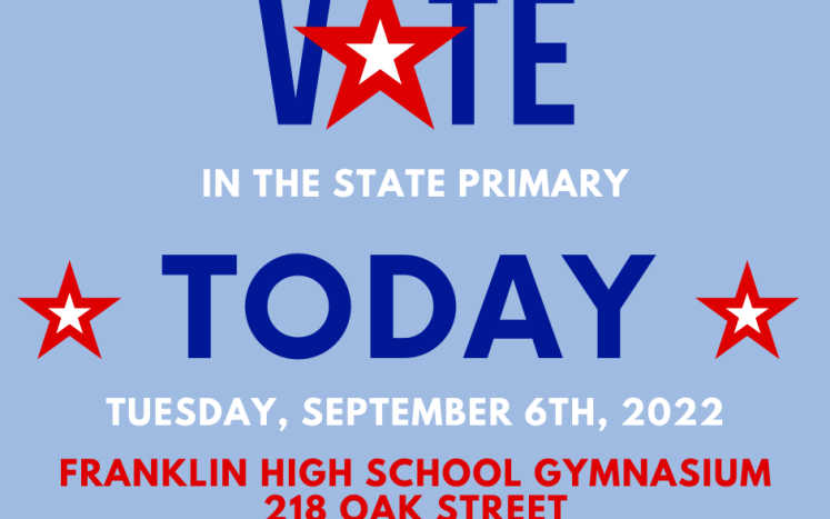 Vote in the State Primary today!