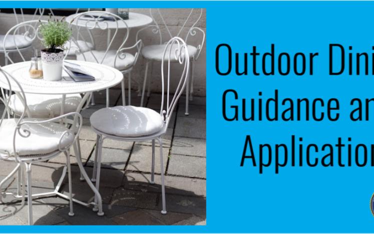 Outdoor Dining Guidance and Application 