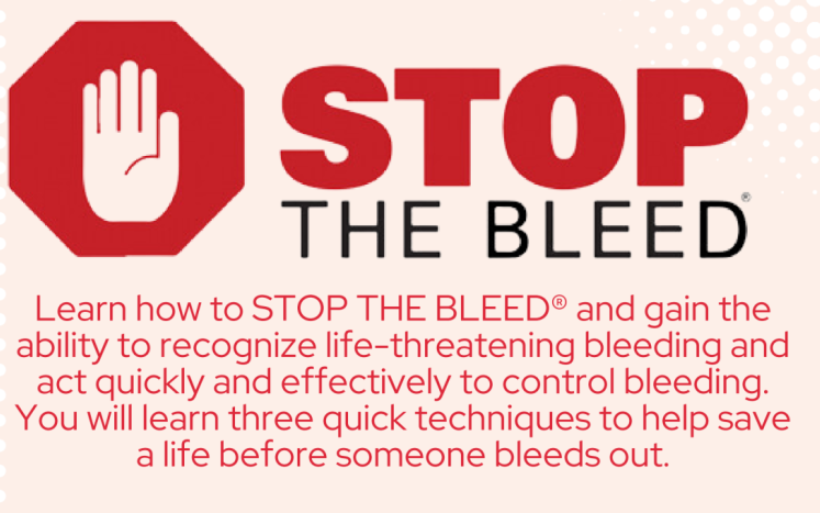 Stop the Bleed logo and description