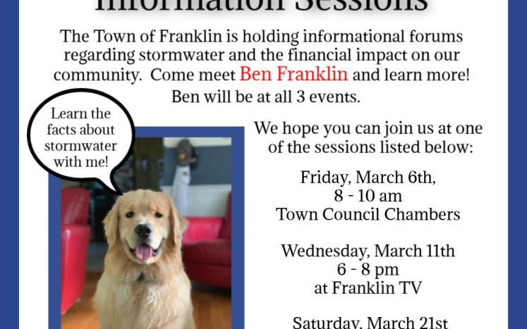 Stormwater Information Sessions