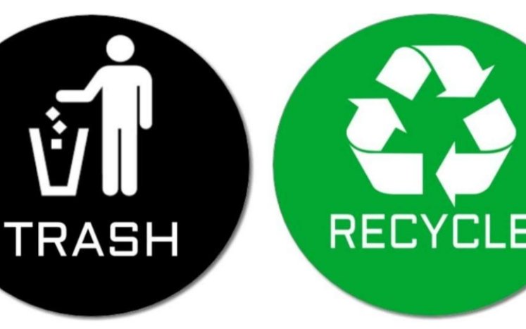 trash and recycling