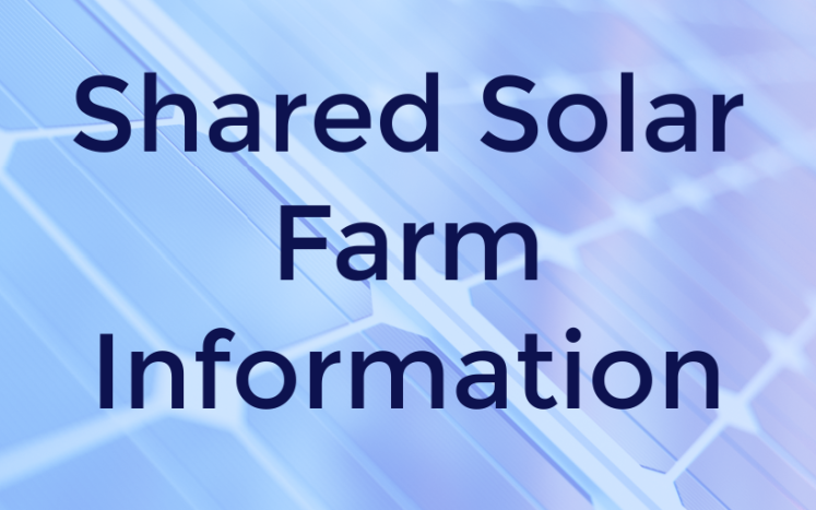 Shared Solar Farm 